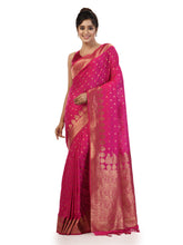 Kavvya Rani Soft & Lightweight Creamy Silk Weaving Saree - KAVVYA